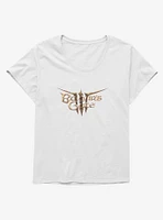 Dungeons & Dragons Baldur's Gate 3 Logo Girls T-Shirt Plus