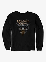 Dungeons & Dragons Baldur's Gate 3 Mind Flayer Logo Sweatshirt