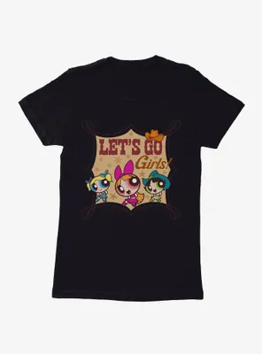 Powerpuff Girls Lets Go Womens T-Shirt