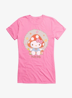 Hello Kitty Mushroom Girls T-Shirt