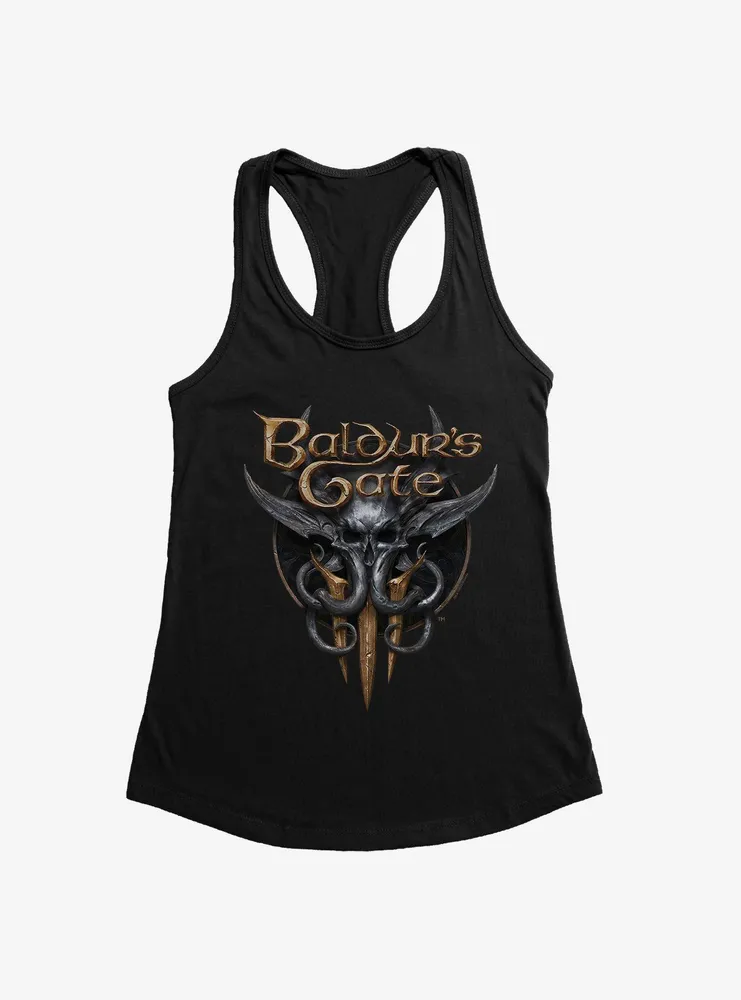 Dungeons & Dragons Baldur's Gate 3 Mind Flayer Logo Womens Tank Top