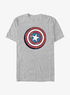 Marvel Captain America Distress Star T-Shirt