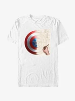 Marvel Captain America Drafting Shield T-Shirt