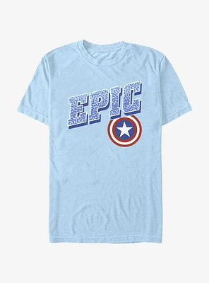 Marvel Captain America Epic Shield T-Shirt