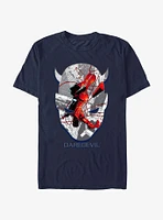 Marvel Daredevil Face Mask T-Shirt