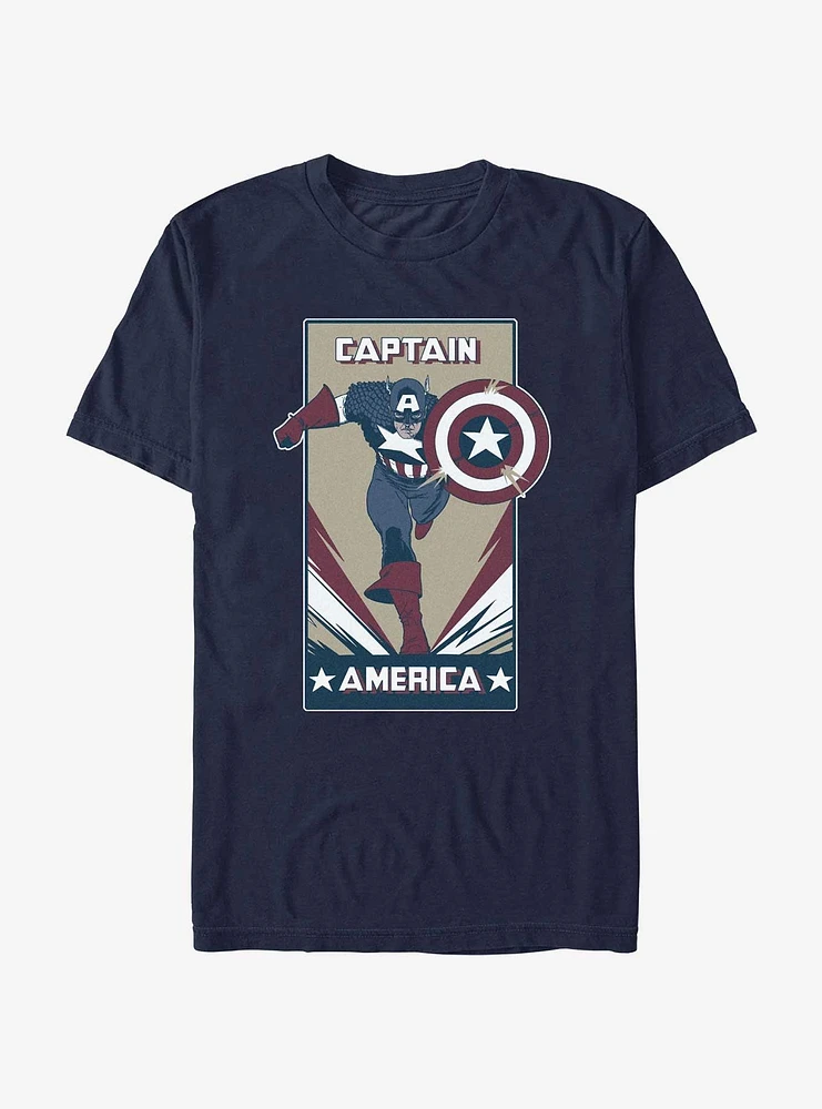 Marvel Captain America Deco T-Shirt