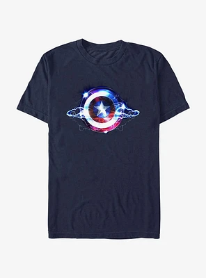 Marvel Captain America Lightning Shield T-Shirt