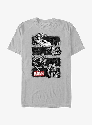 Marvel Avengers Line Up T-Shirt