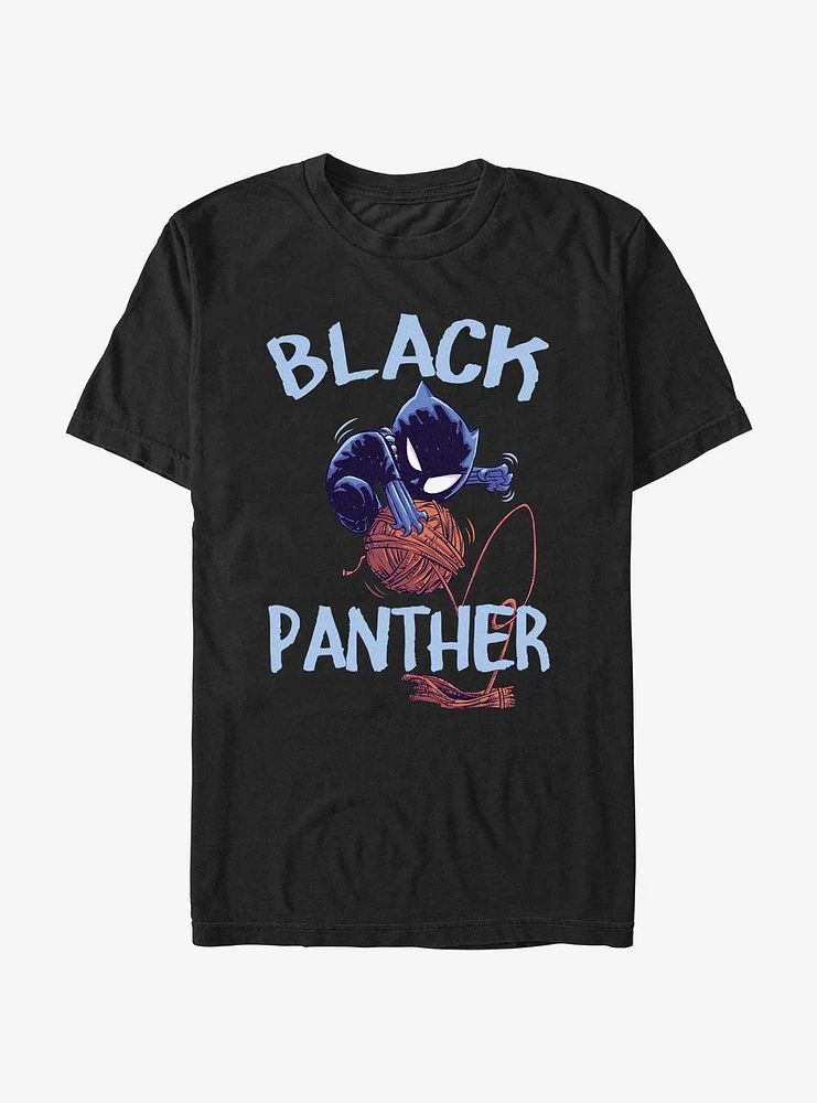 Marvel Black Panther Ball Of Yarn T-Shirt