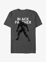 Marvel Black Panther Scratched T-Shirt