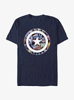 Marvel Captain America Comic Shield T-Shirt