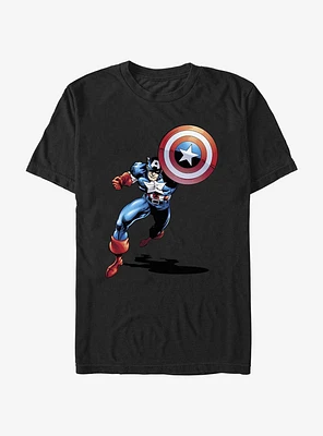 Marvel Captain America Shields Up T-Shirt