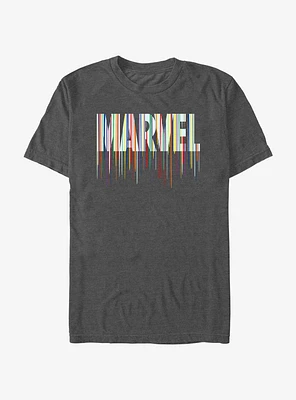 Marvel Dripped Out Logo T-Shirt