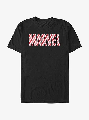 Marvel Candy Cane Logo T-Shirt