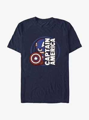 Marvel Captain America Chibi Steve Rogers T-Shirt