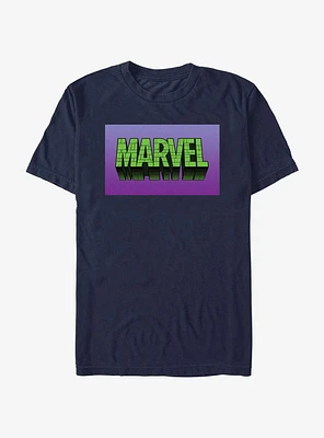Marvel Brick Logo T-Shirt
