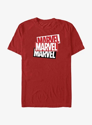 Marvel Logo Stacked T-Shirt