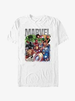 Marvel Avengers Classic Team Huddle T-Shirt