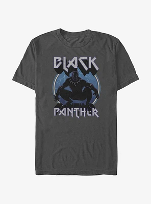 Marvel Black Panther Warrior King Badge T-Shirt