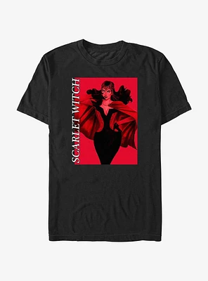 Marvel Scarlet Witch Red Box T-Shirt