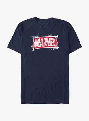 Marvel Sketchbook Logo T-Shirt