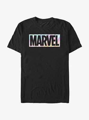 Marvel Logo Tie-Dye Fill T-Shirt