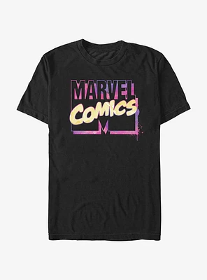 Marvel Logo Watercolor T-Shirt