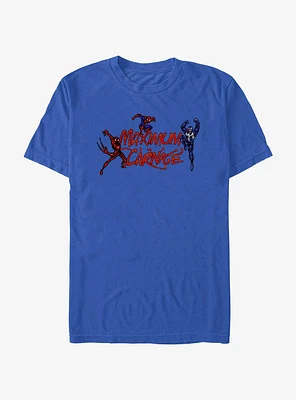 Marvel Spider-Man Maximum Carnage Logo T-Shirt