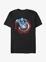Marvel Captain America Melded Star T-Shirt