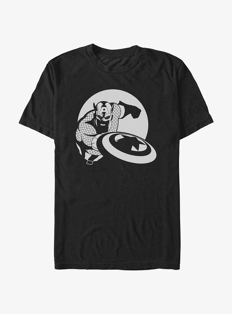 Marvel Captain America Midnight Breeze T-Shirt