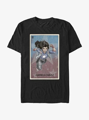 Marvel America Chavez Card T-Shirt