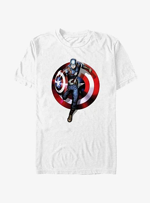 Marvel Captain America Protect The Shield T-Shirt