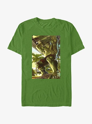 Marvel Hulk Tank Smash Poster T-Shirt
