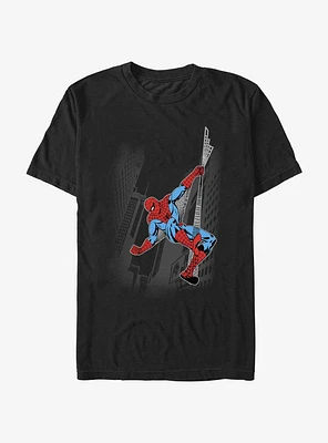 Marvel Spider-Man Upside Down Hang T-Shirt