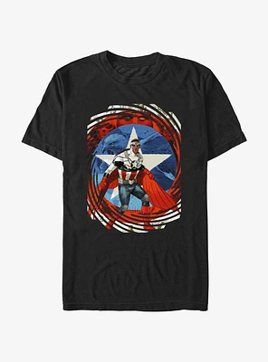 Marvel Sam Wilson Swirl T-Shirt