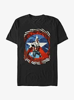 Marvel Sam Wilson Swirl T-Shirt