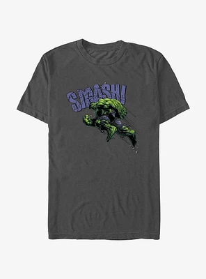 Marvel Hulk Smashing Type T-Shirt