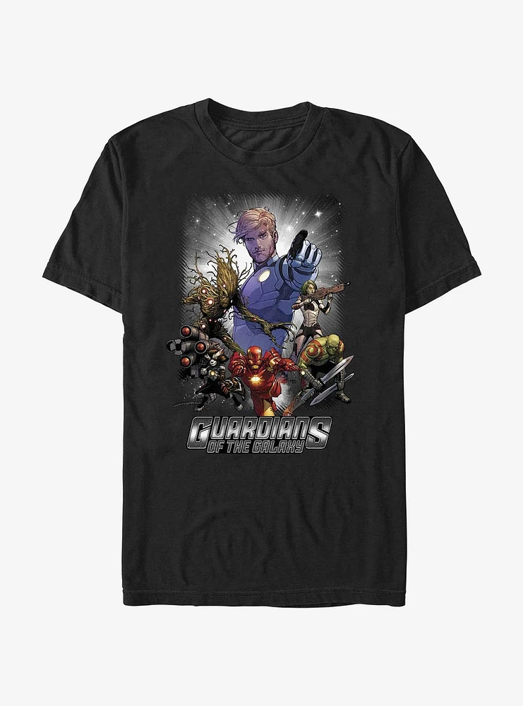Marvel Guardians of the Galaxy Space Police T-Shirt