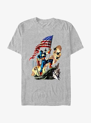 Marvel Captain America Our Heroes T-Shirt