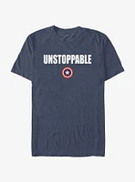 Marvel Captain America Unstoppable Cap T-Shirt