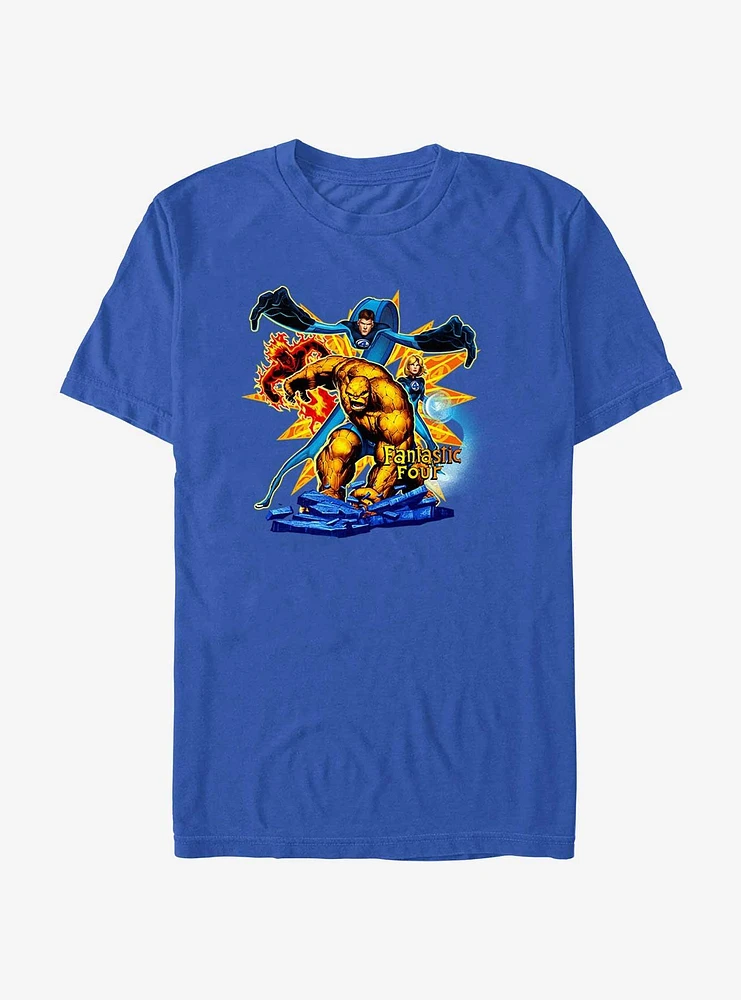 Marvel Fantastic Four Action Pose T-Shirt