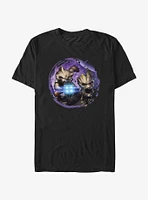 Marvel Guardians of the Galaxy Groot And Loaded T-Shirt