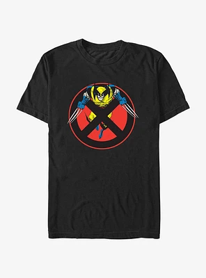 Marvel Wolverine Logan Claws Badge T-Shirt