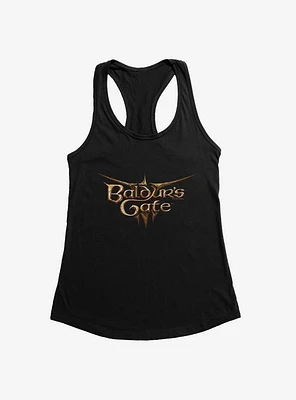 Dungeons & Dragons Baldur's Gate 3 Logo Girls Tank