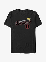 Marvel Deadpool Taco Sword Logo T-Shirt