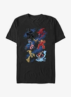 Marvel Black Panther Action Grid T-Shirt