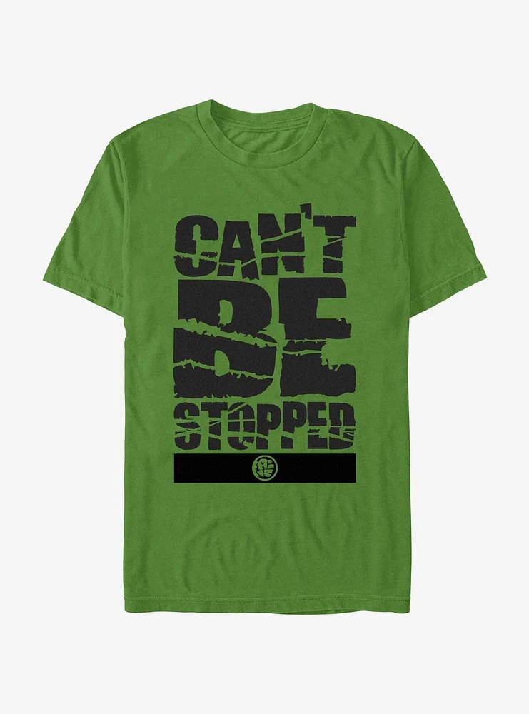 Marvel Hulk Can't Be Stopped T-Shirt
