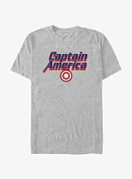 Marvel Captain America Blocked Letters T-Shirt