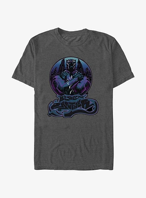 Marvel Black Panther For Wakanda Badge T-Shirt