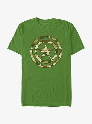Marvel Captain America Camo T-Shirt